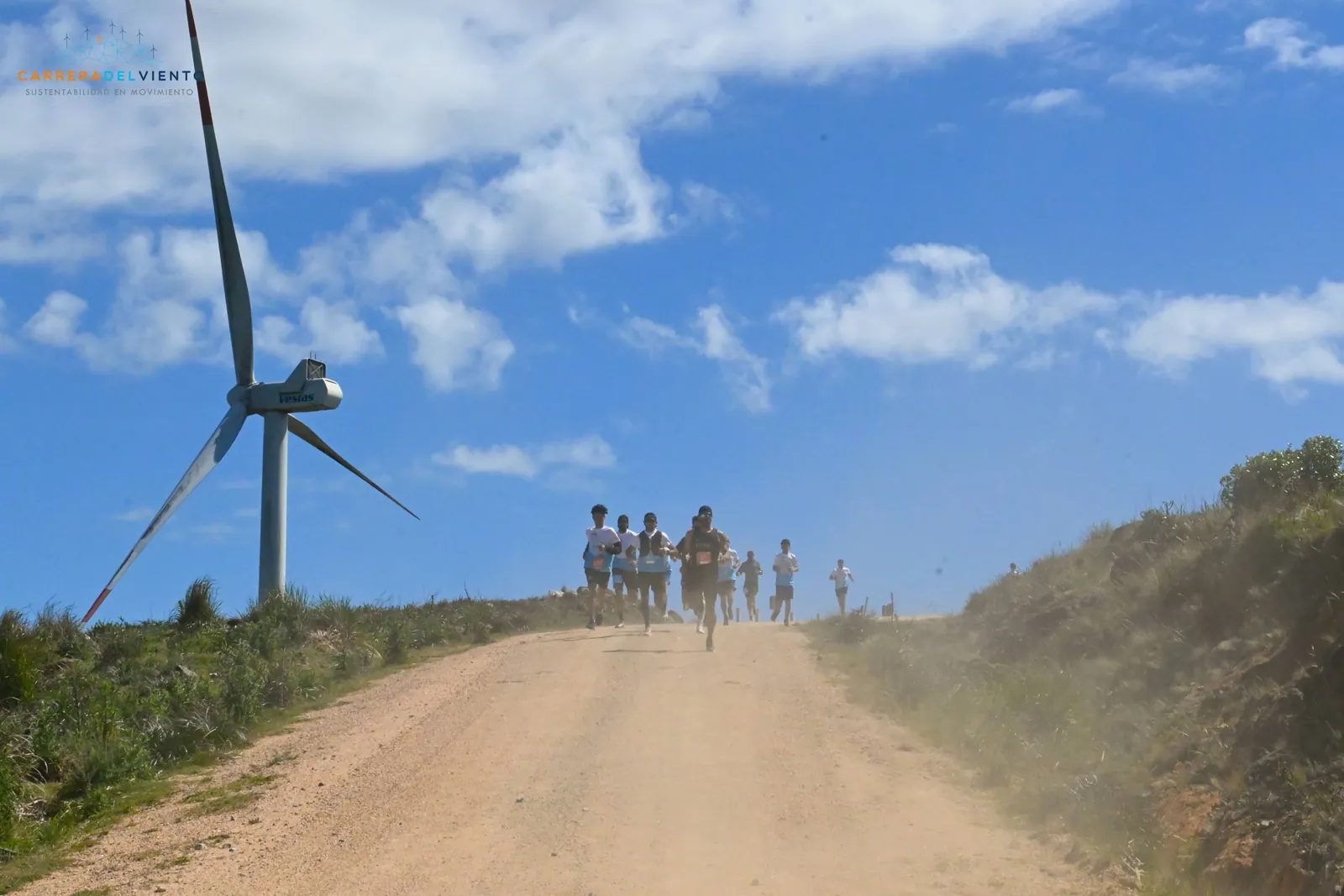 En ruta sobre balasto