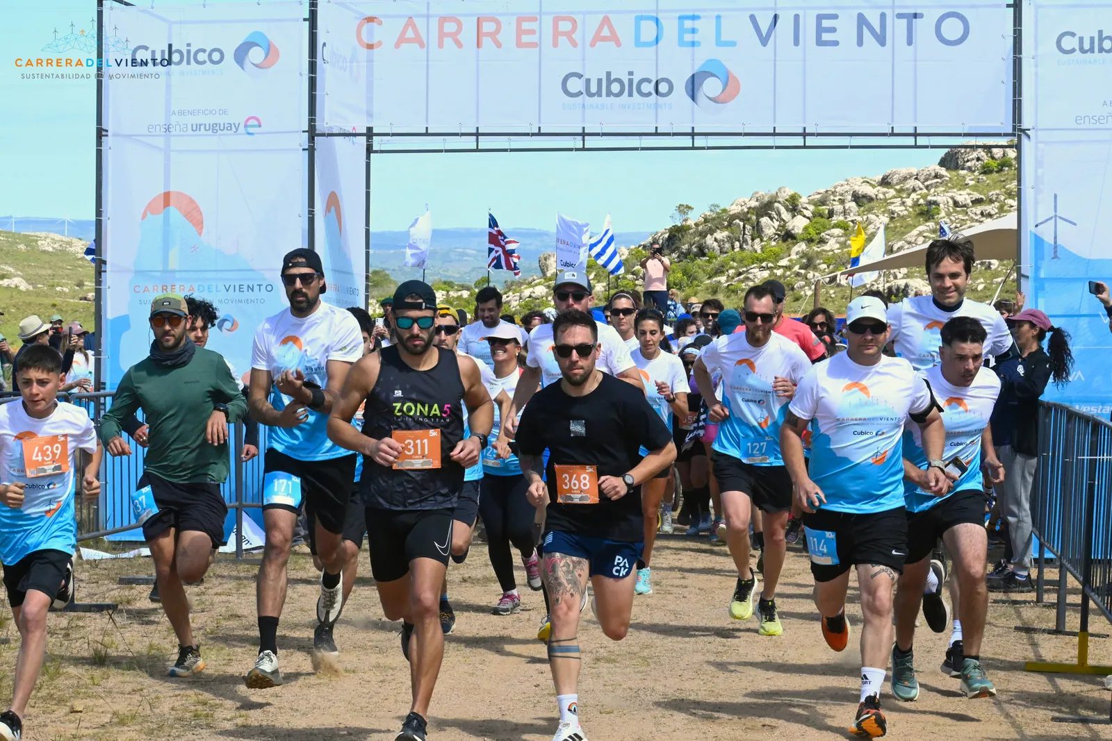 Largada de la primera edición